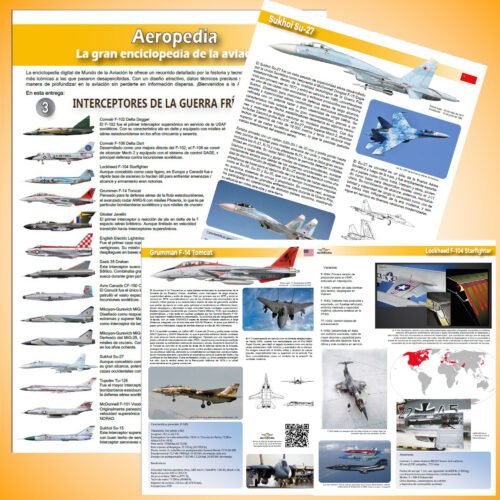 INTERCEPTORES DE LA GUERRA FRÍA (Parte 1) (Fichas técnicas en formato PDF ebook, libro online)